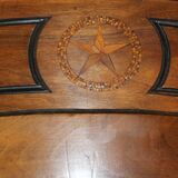 Louis XV bonnetière in walnut from the late 18th century