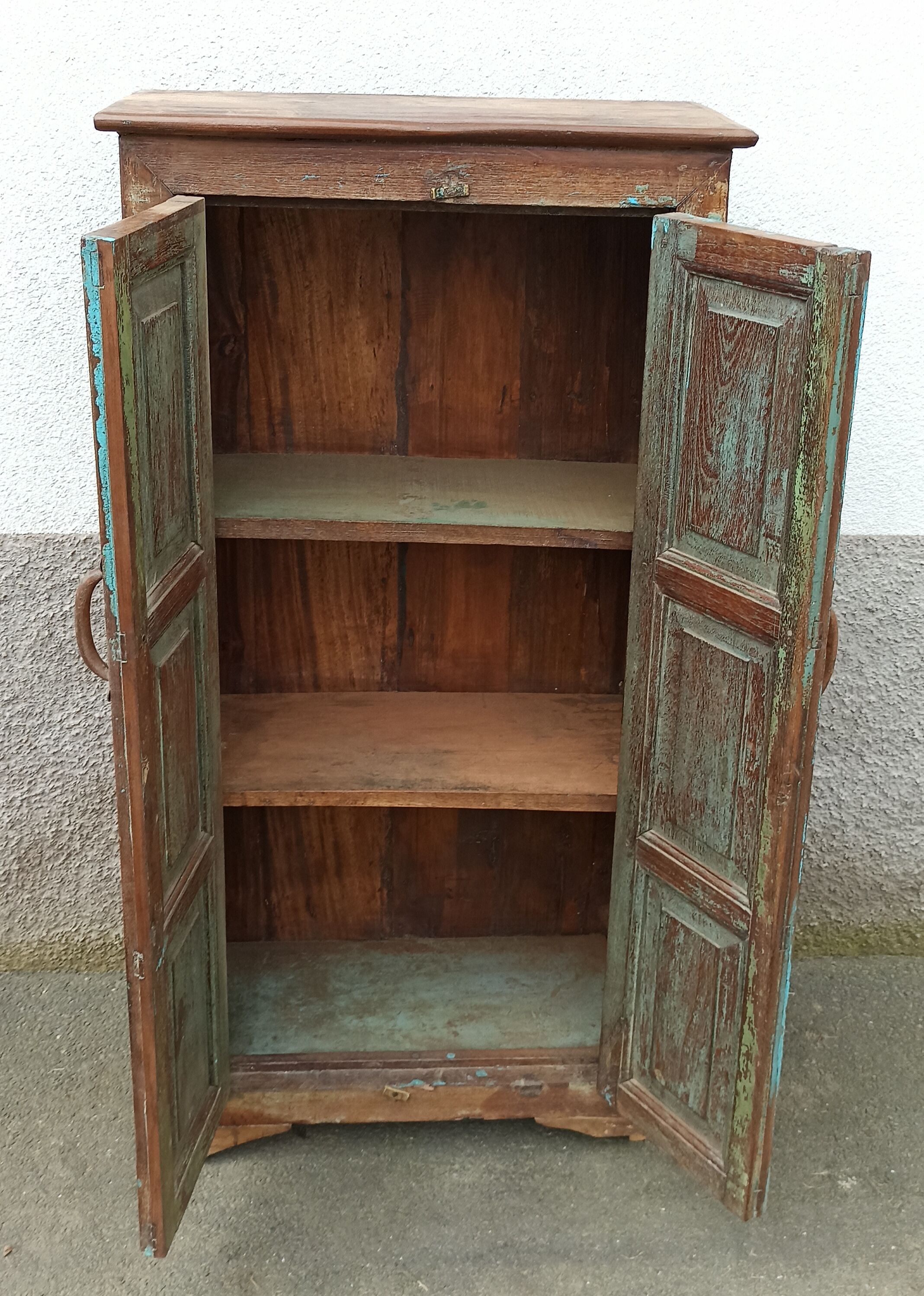Old wooden wardrobe