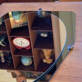 Double shade mirror 43x66 vintage 1970