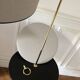Vintage tripod side table lamp in brass from 1950 - 1960.