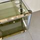 Space Age Chrome and Smoked Glass Bar Cart, 1970s