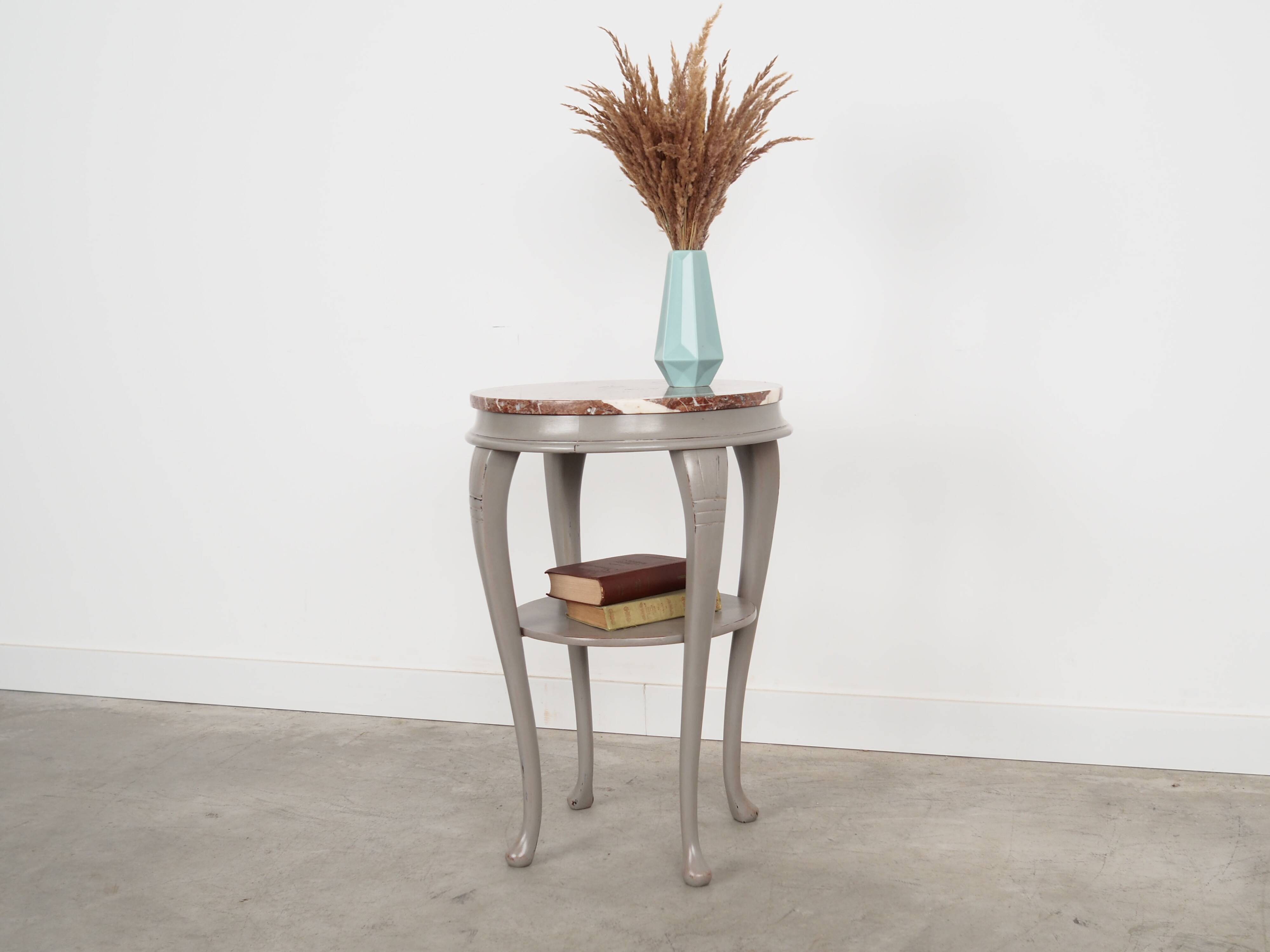 Round mahogany table, Danish design, 1960s, production: Denmark