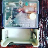 Baroque style clock, ground solid wood, Hettich, auto lifts