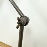 Brown Industrial Workshop Table Lamp, 1960s