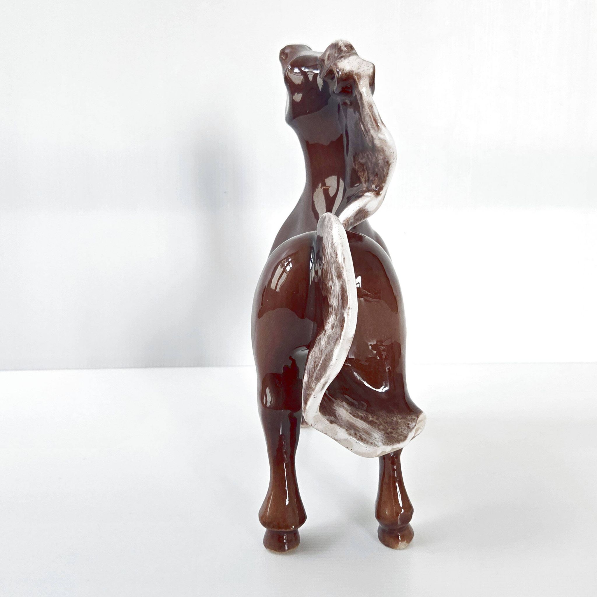 Cheval en céramique vintage 1960