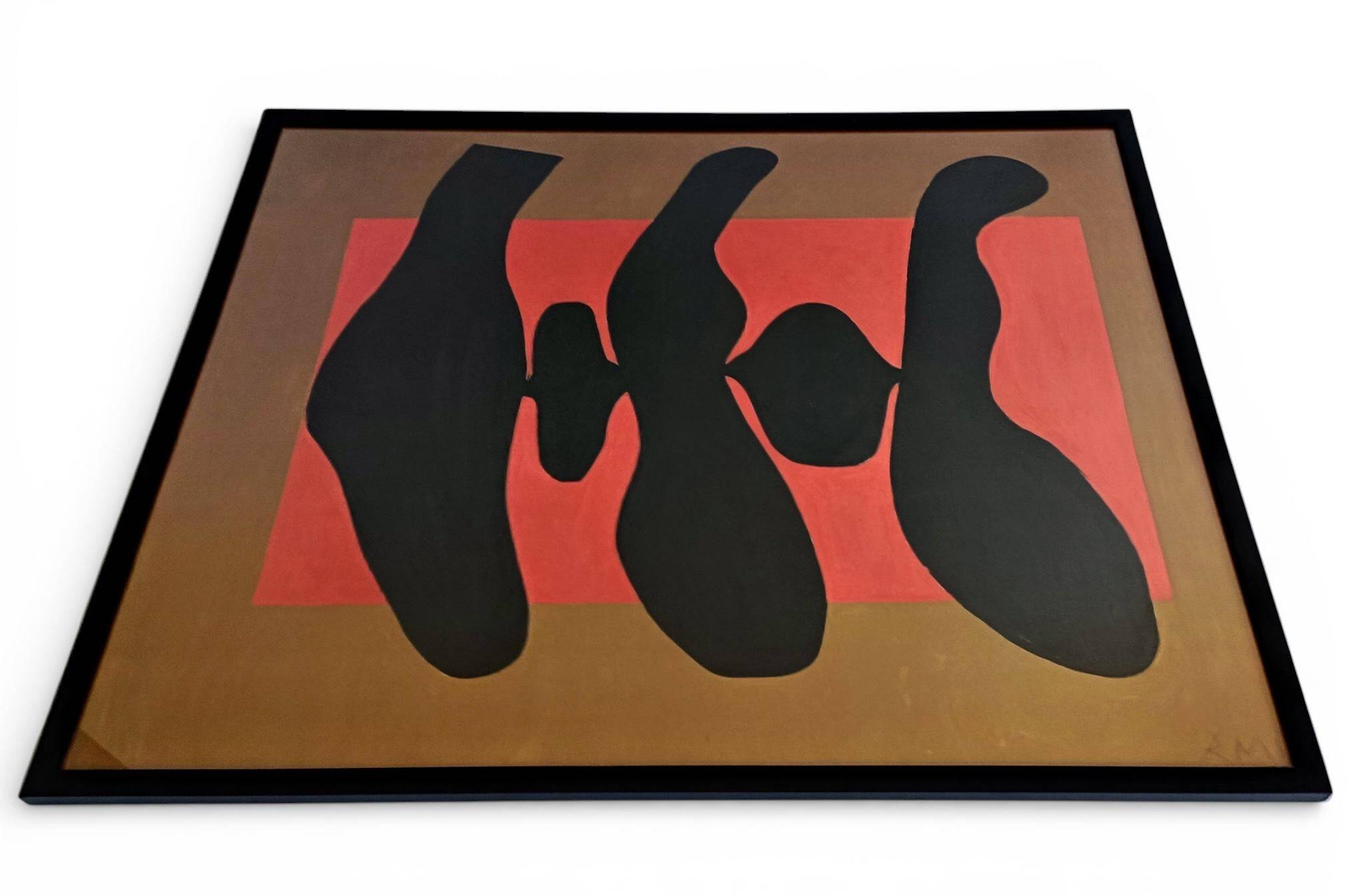 Robert Motherwell (Huile sur toile, The Dance II, 1952), Affiche/Impression, MOMA NY