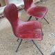 Pair of Pagholz chairs, Model 15074, by Elmar Flottoto in 1956