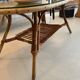 Rattan coffee table