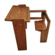 Foldable pine children's desk