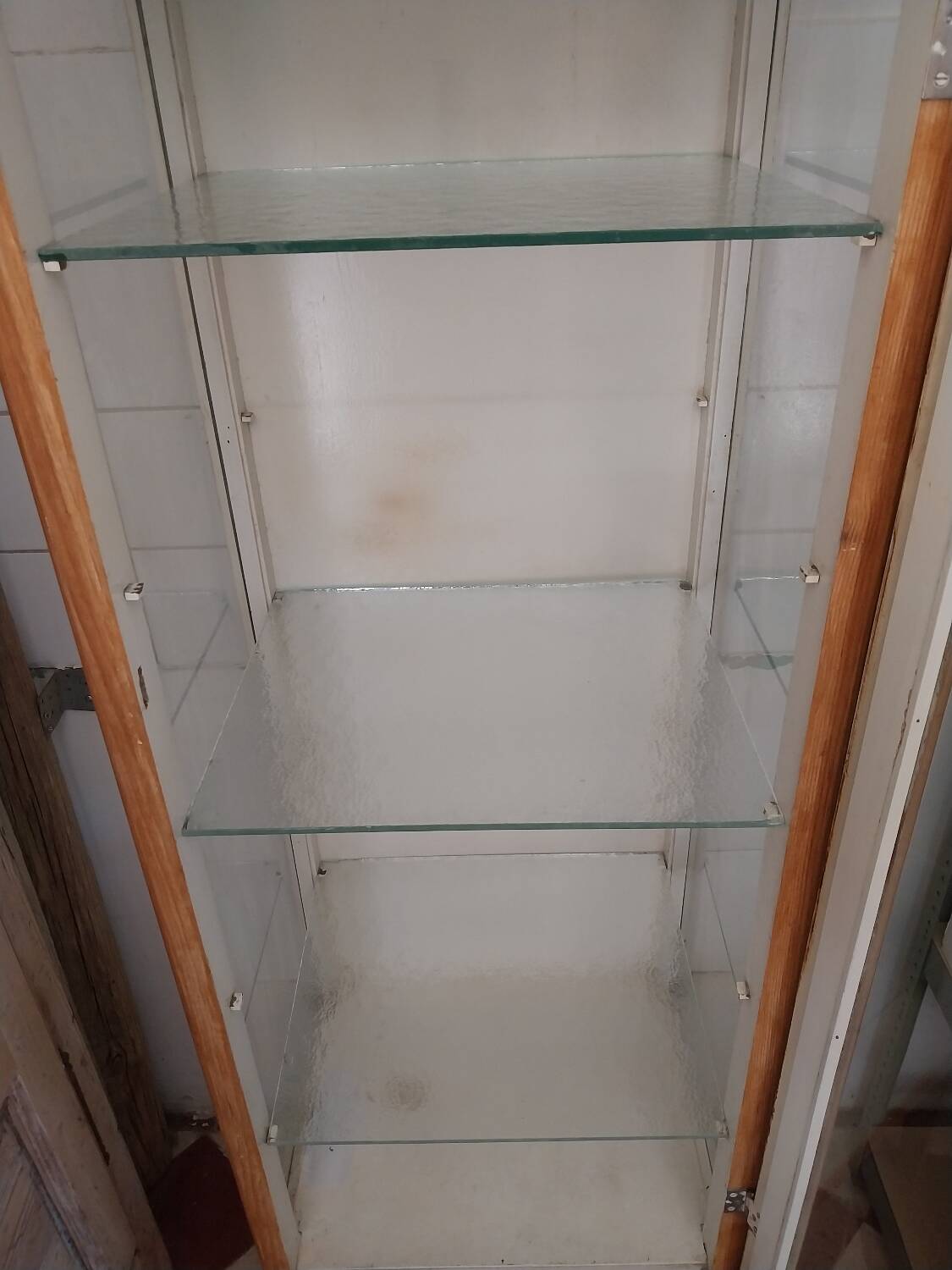 1950s medical display case
