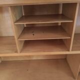 wall shelf unit secretary desk by Ernst Dieter Hilker for Omnia, 60s