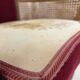 1950s, Danish armchair, furniture velour, ash wood,, mesh.