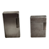 Lot de 2 briquets S.T. Dupont en argent