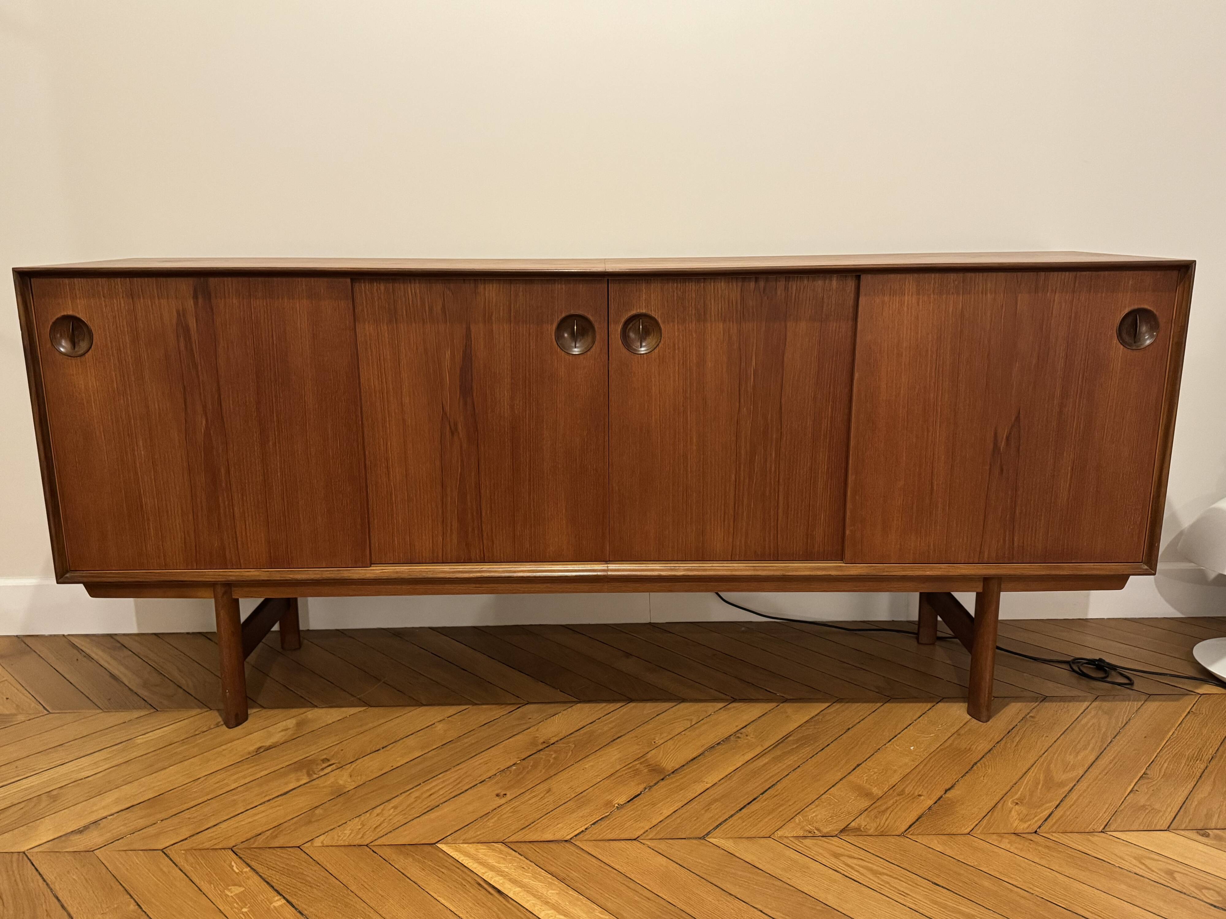 Sideboard Rastad and Relling by cabinetmaker Gustav Bahus – 1950s Norway
