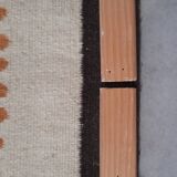 Large handmade wool kilim mural pre-Columbian 178x90cm