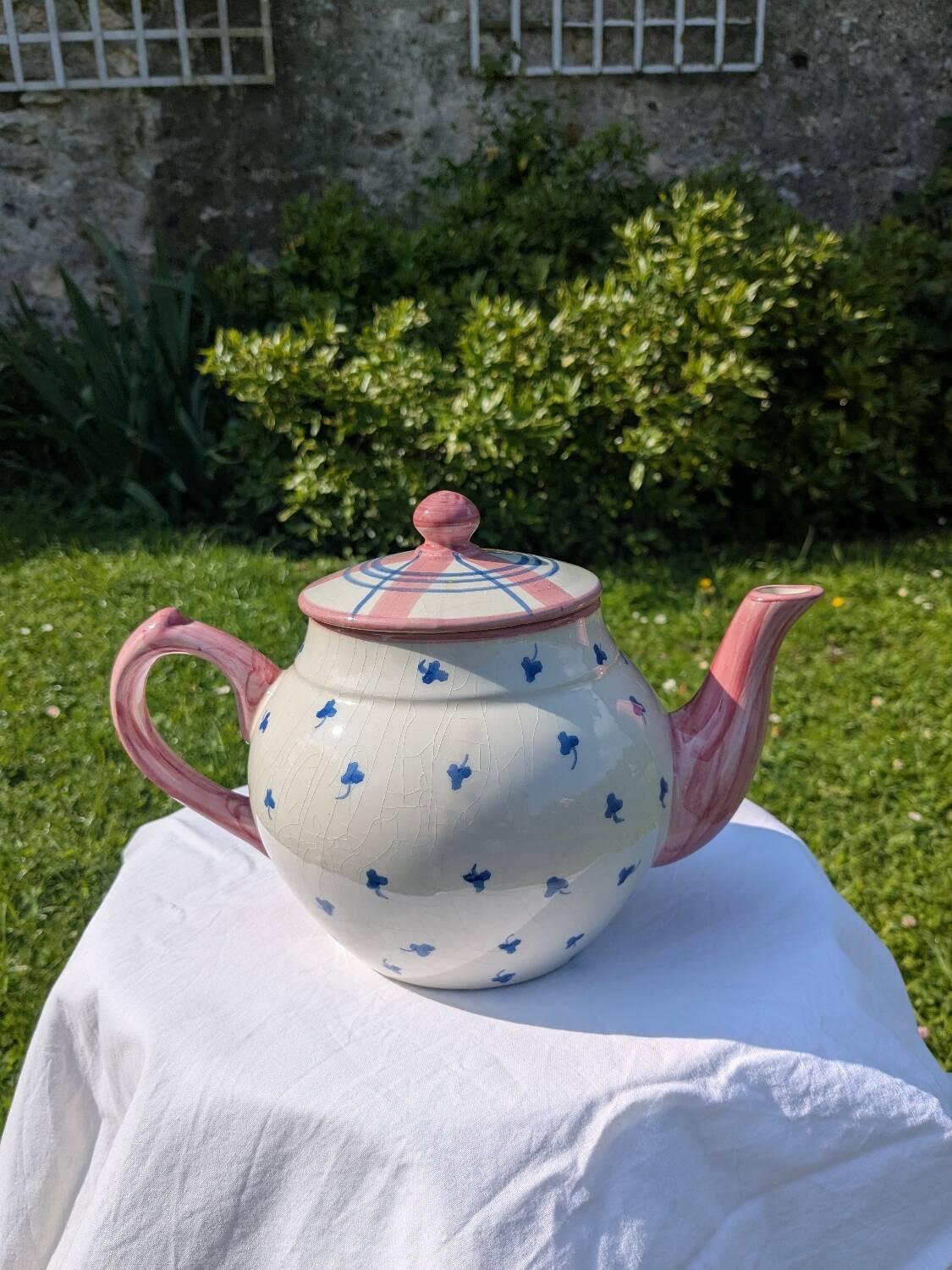 Vintage ceramic teapot