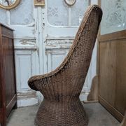 Grand fauteuil rotin