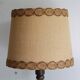 Lampe en bois tourné 1960