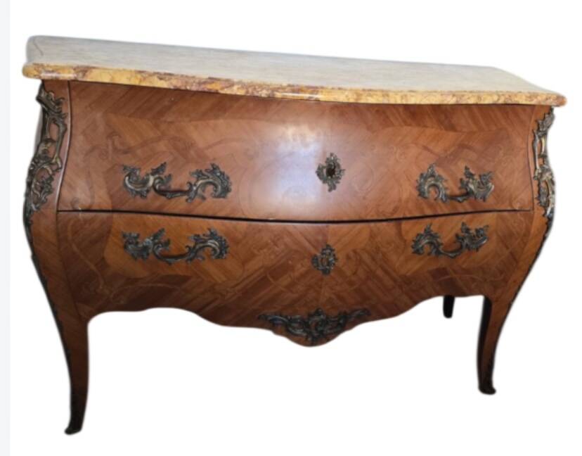 Louis XV rosewood commode