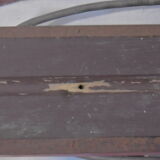 Pair of old skis wooden