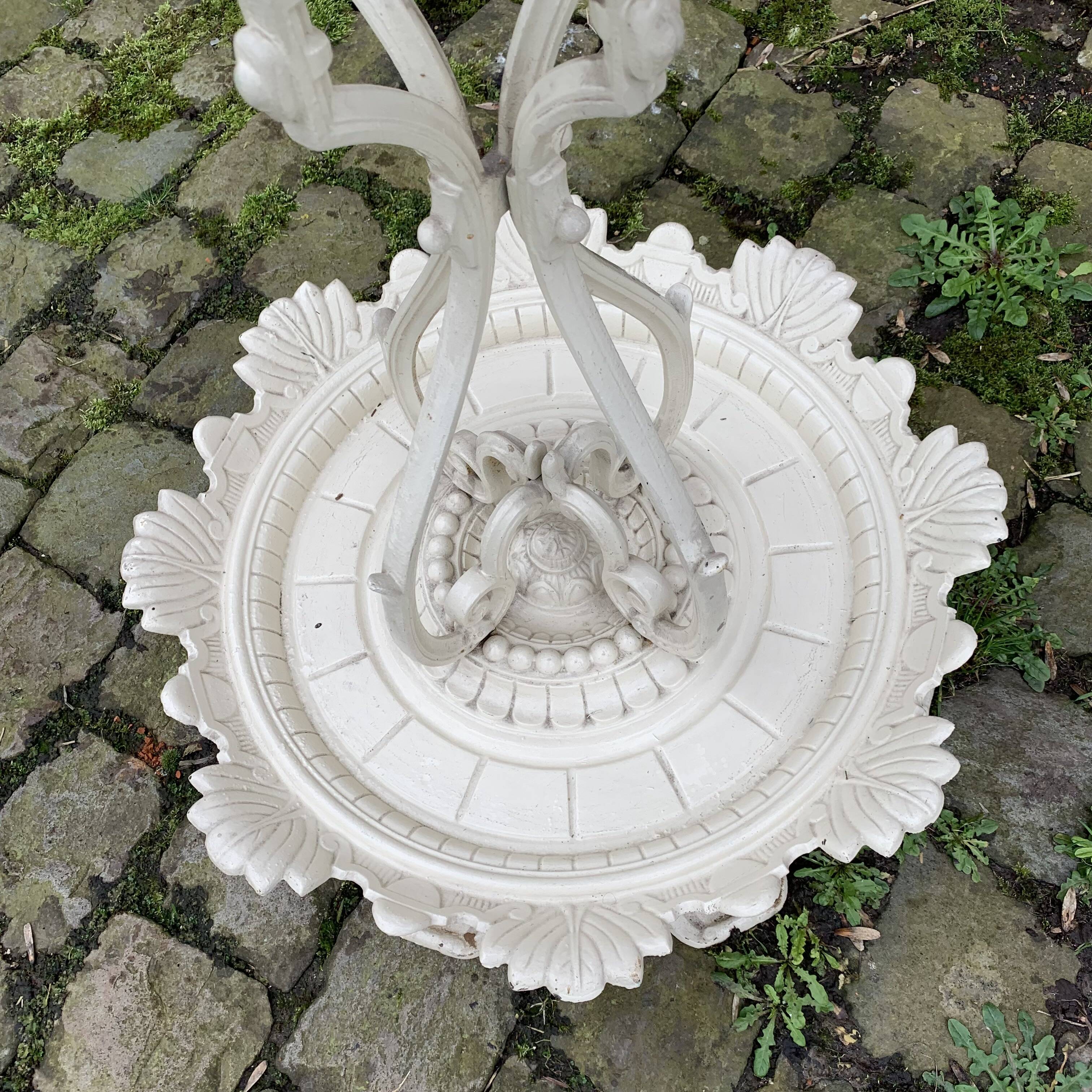 Cast iron coat and umbrella rack 1900