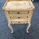 Pair of hand-painted Venetian bedside tables – baroque style