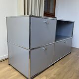USM Haller Commode in Matte Silver