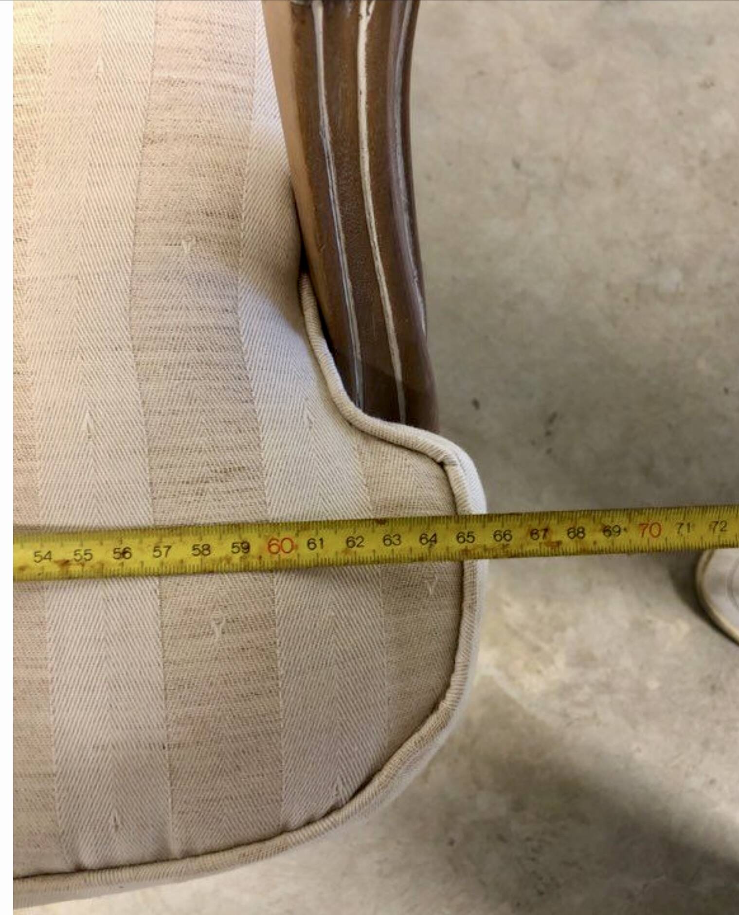 Louis XVI style armchair