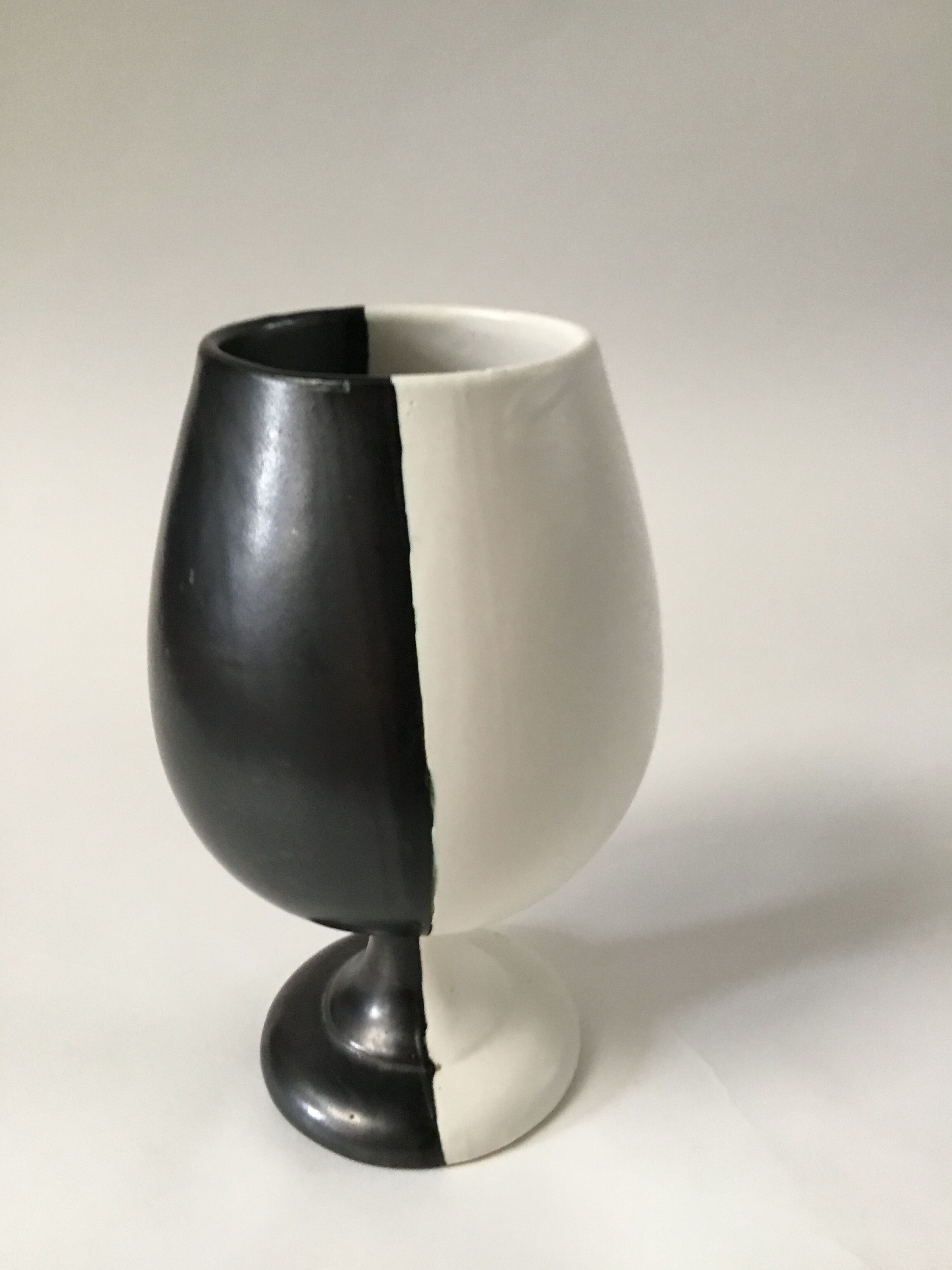 Vallauris H Caillet vase cup