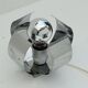 Vintage wall lamp INOX year 70