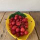 Painted glass dish “le citron”