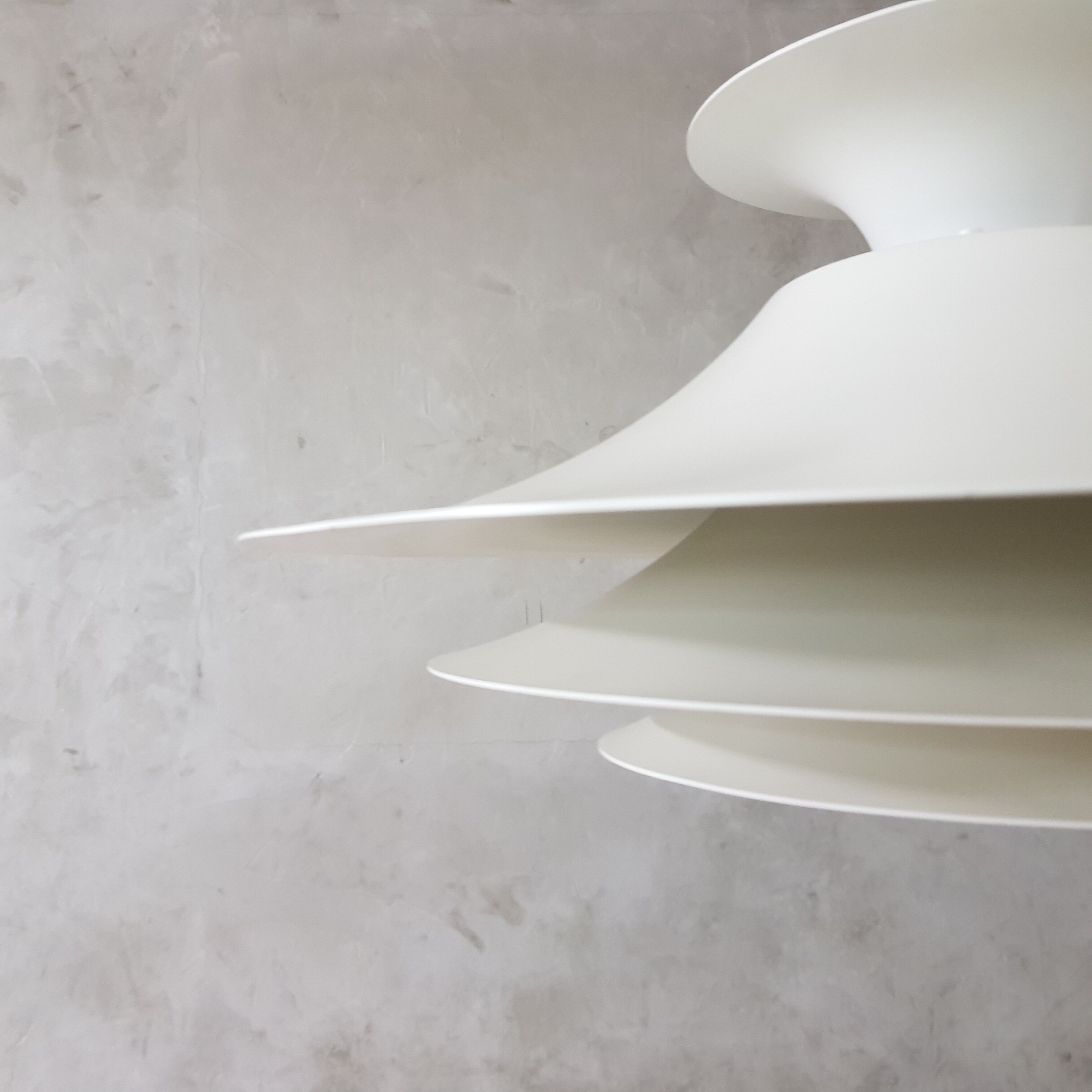 Danish  white hanging lamp