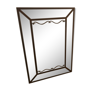 miroir fer forgé