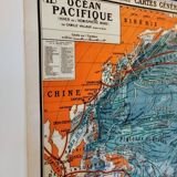 Carte scolaire No 26 collection Brunhes " ocean Pacifique"