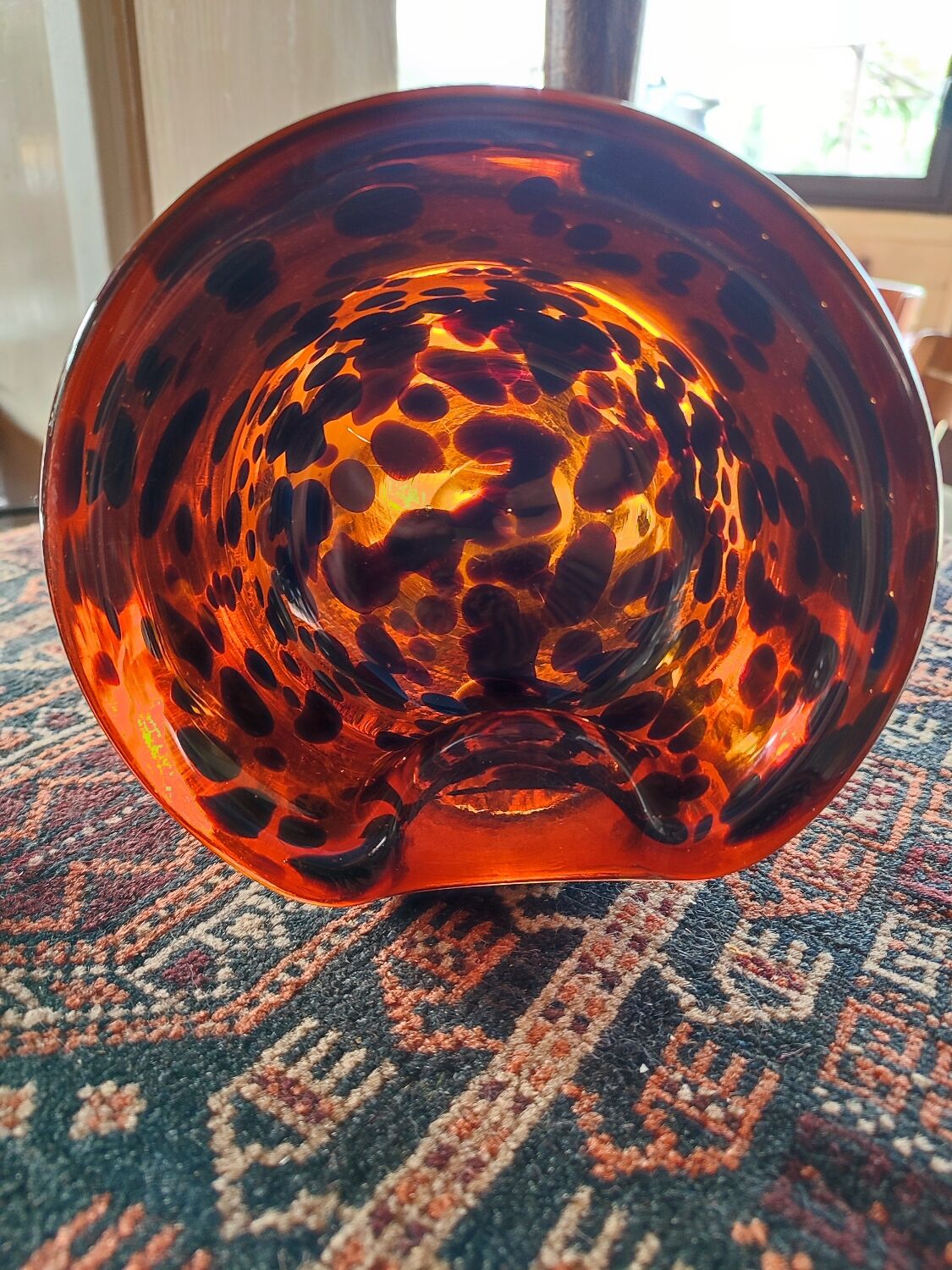 Cigarette ashtray pocket emptier, Murano Vincenzo Nason