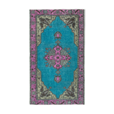 Tapis Anatolien sculpté sculpté à la main des années 1970 152 cm x 265 cm