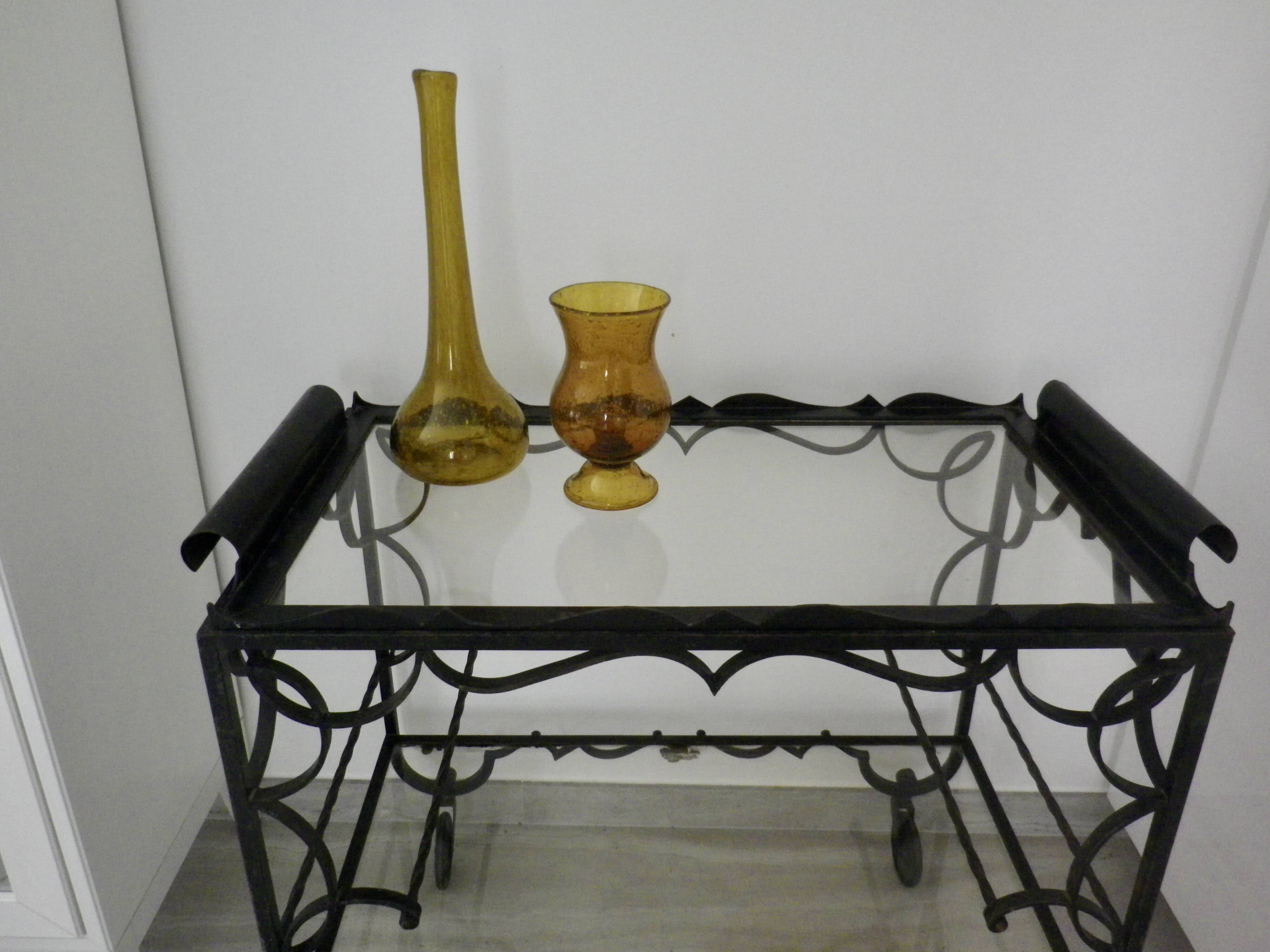 Vintage serving trolley from the 1930s-1940s.