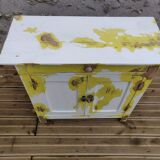 Old patinated Parisian buffet