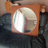 Round cut mirror 80 cm diameter dated year 67