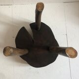 Brutalist tripod coffee table