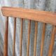 Scandinavian solid wooden high back spindle chairs, set of 4