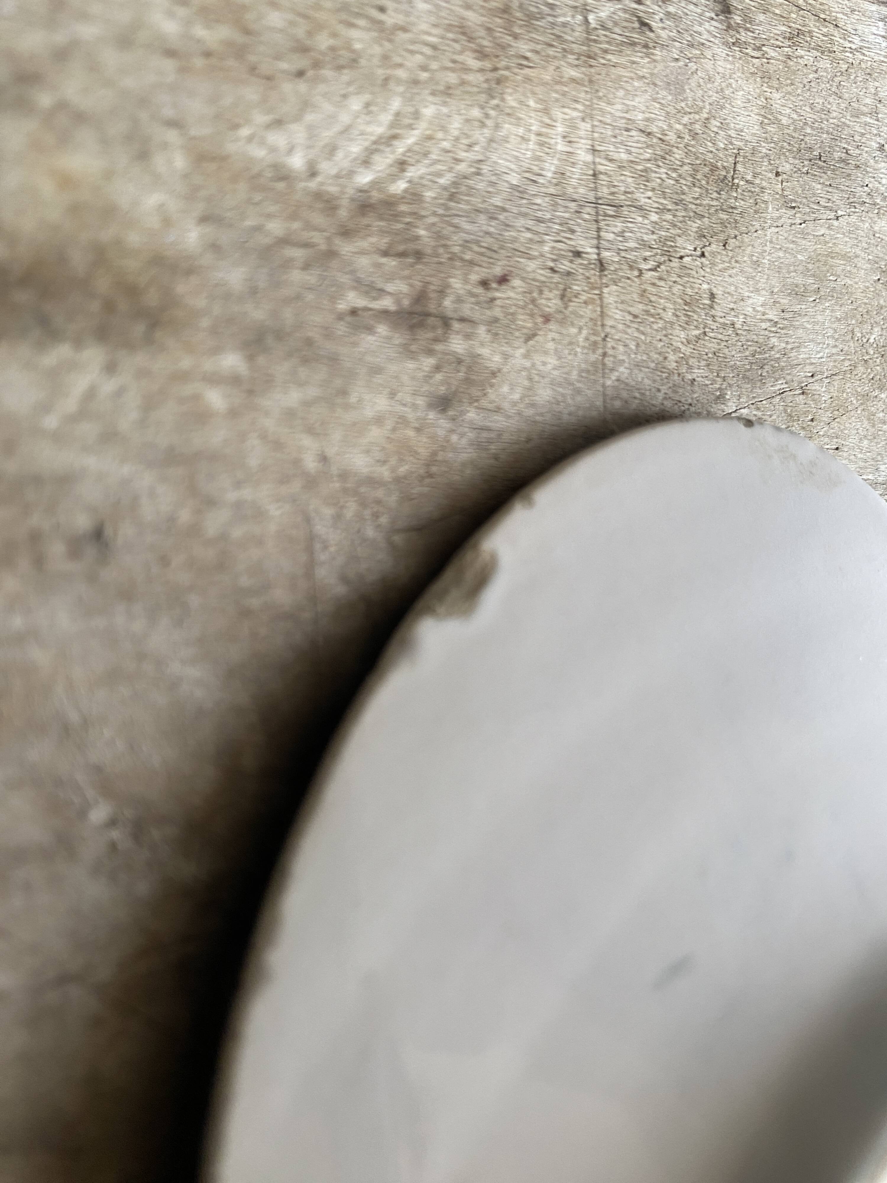 Vallauris Vintage Catchall – Palette Shape – Blue & White – 1950s/60s