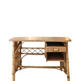 1960s Rattan Desk