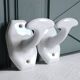 2 enamelled porcelain coat hooks from the 1930s