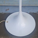 Lacquered metal floor lamp from the 80s