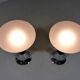 Ensemble de 2 lampes Space Age, années 1960