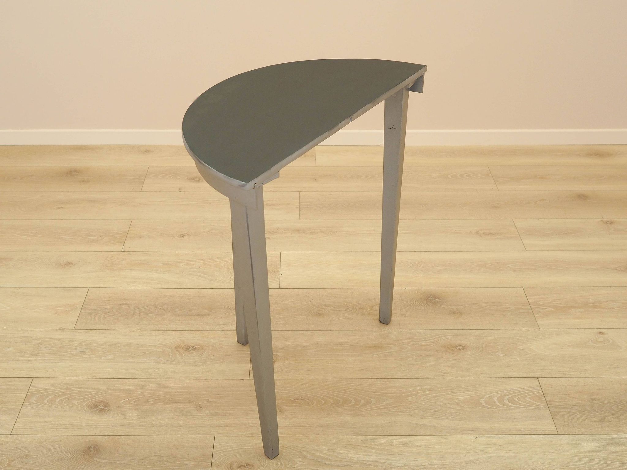 Table console en pin, design danois, années 1960, fabriquée au Danemark