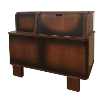 Record Player Cabinet by Jindrich Halabala for UP Zavody, 1930s