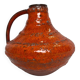 Carstens Workshop, 20th century red ceramic pot with handle