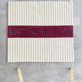 Hand-tufted wool rug Tisca Meda 1980s France